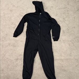 Fabletics Black sparkly onesie